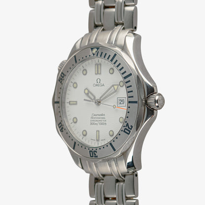 Omega Seamaster Diver 300M Automatic White Dial 41mm