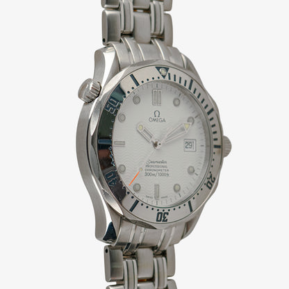 Omega Seamaster Diver 300M Automatic White Dial 41mm