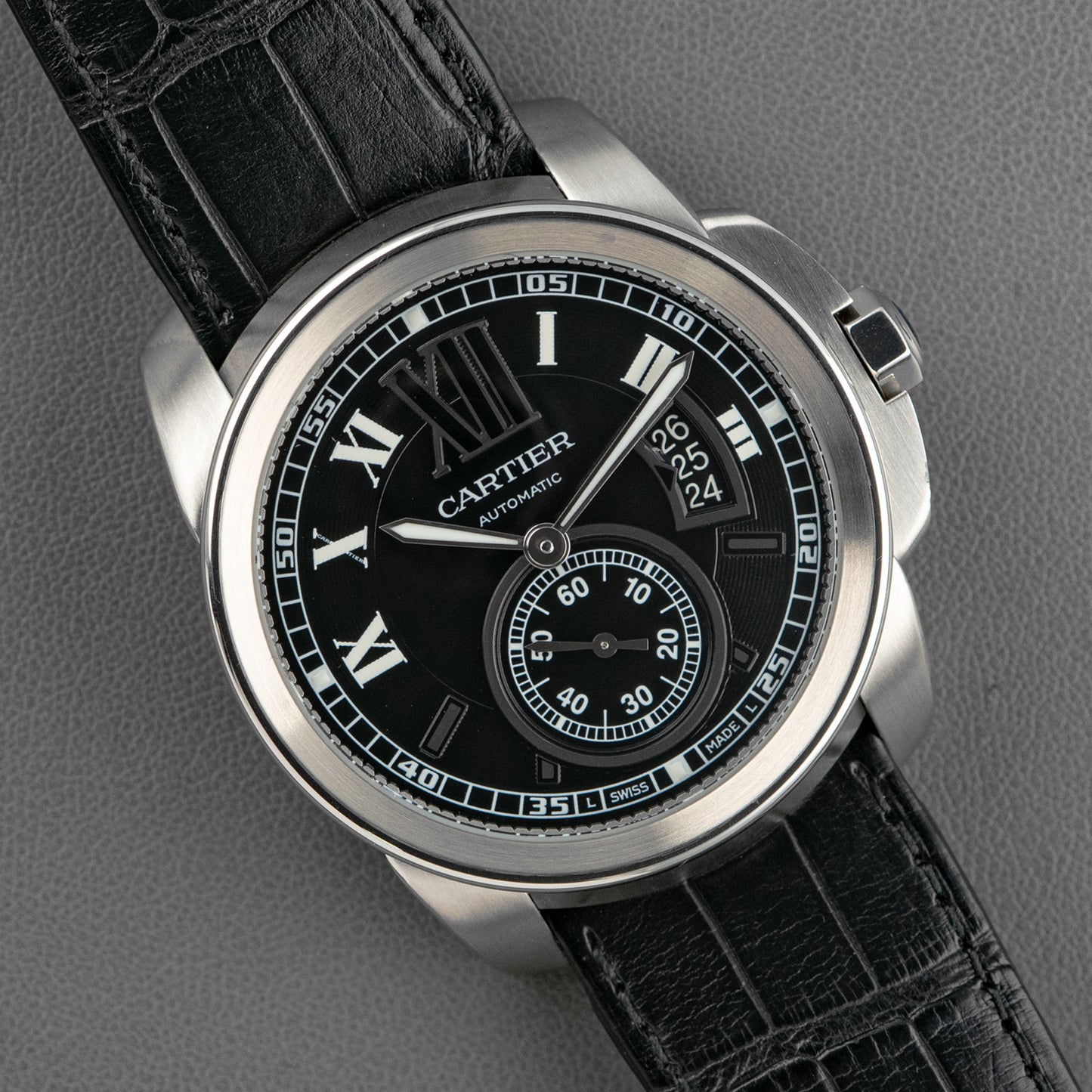 Cartier Calibre de Cartier Automatic Black Dial Date 42mm
