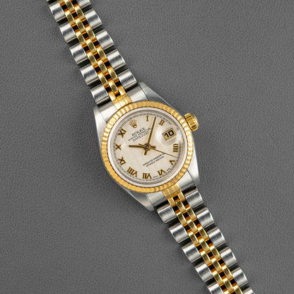 Rolex Lady-Datejust 79173 Two-Tone Pyramid Dial 26mm