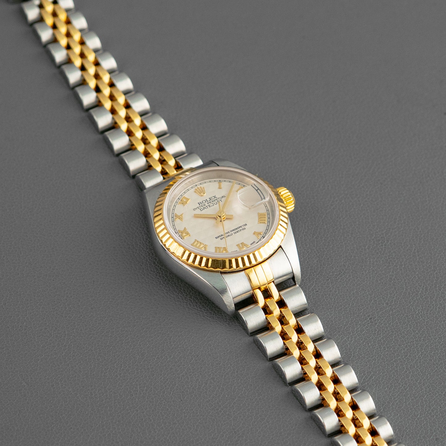 Rolex Lady-Datejust 79173 Two-Tone Pyramid Dial 26mm