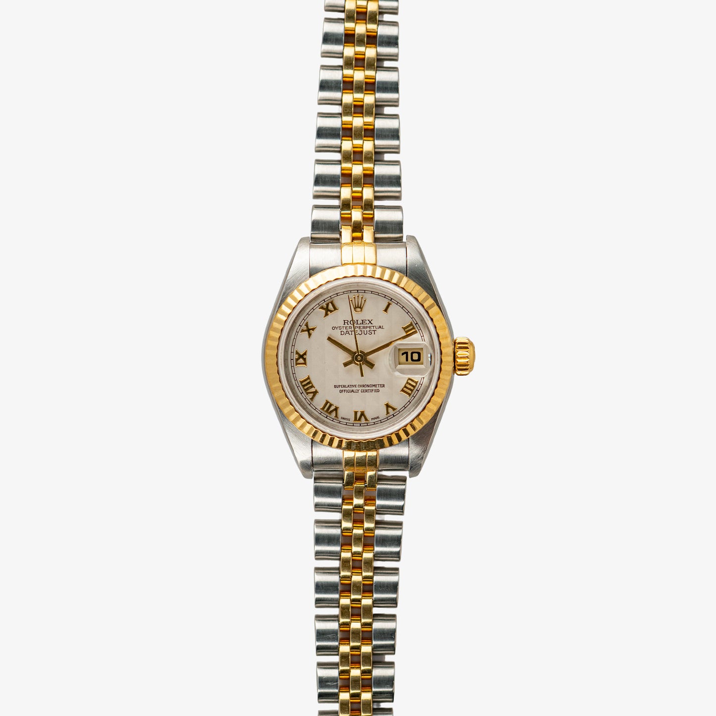 Rolex Lady-Datejust 79173 Two-Tone Pyramid Dial 26mm