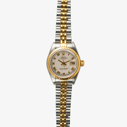 Rolex Lady-Datejust 79173 Two-Tone Pyramid Dial 26mm