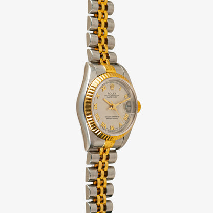 Rolex Lady-Datejust 79173 Two-Tone Pyramid Dial 26mm