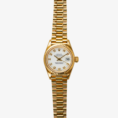 Rolex Lady-Datejust 79178 Champagne Diamond Dial 26mm