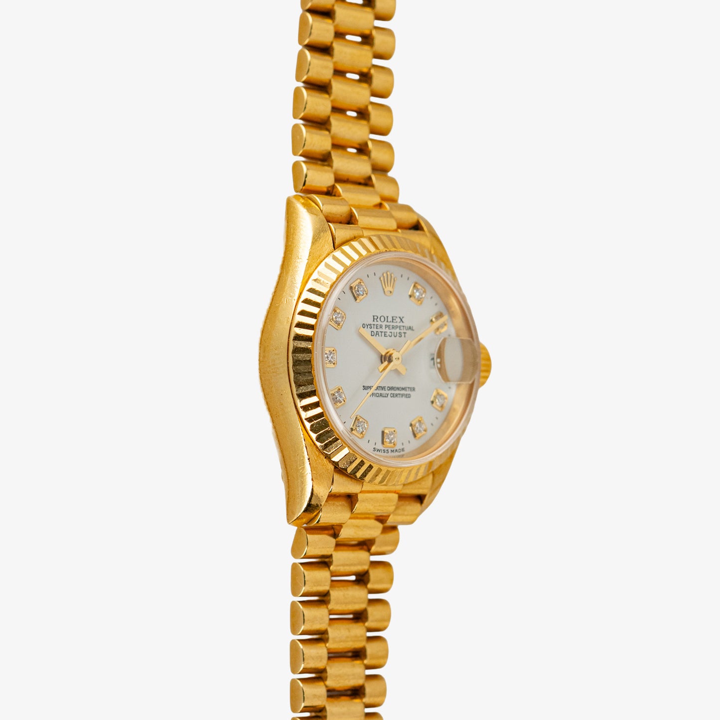 Rolex Lady-Datejust 79178 Champagne Diamond Dial 26mm