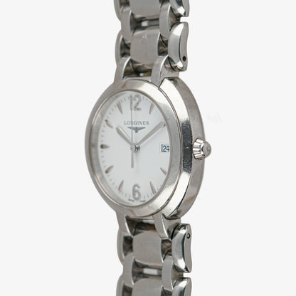 Longines PrimaLuna Quartz White Dial Date 26mm