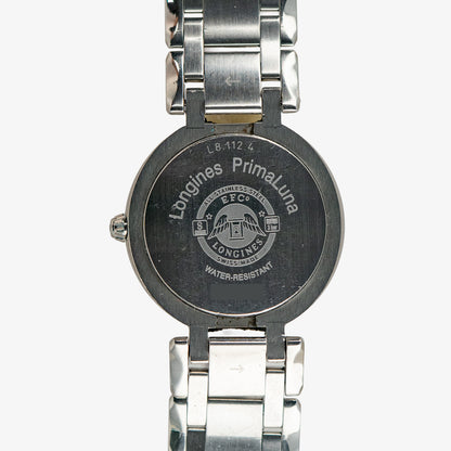 Longines PrimaLuna Quartz White Dial Date 26mm