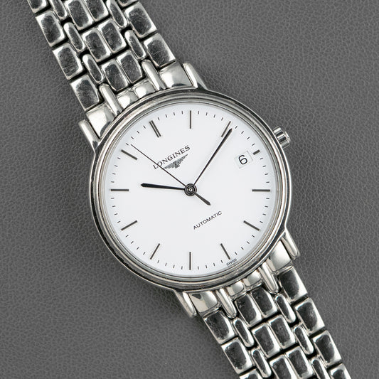 Longines Présence Automatic White Dial Date 38mm