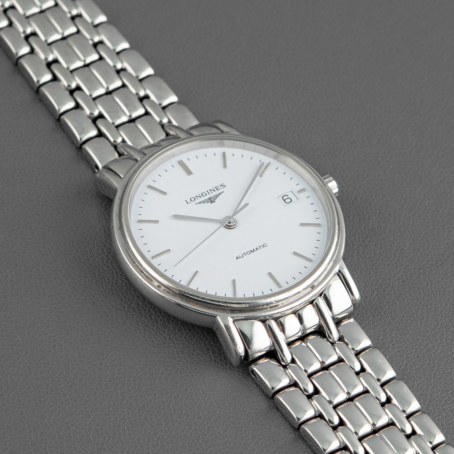 Longines Présence Automatic White Dial Date 38mm
