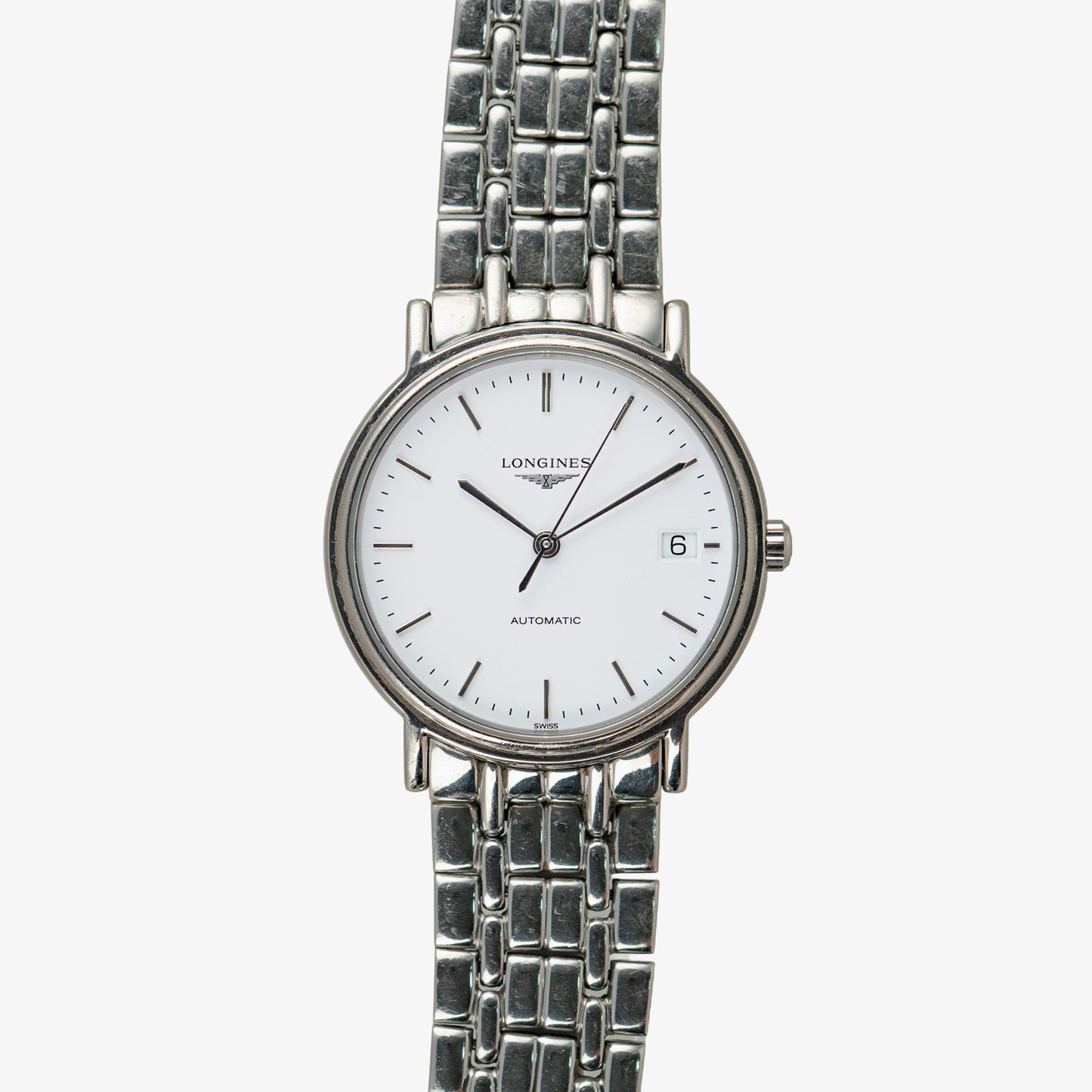 Longines Présence Automatic White Dial Date 38mm