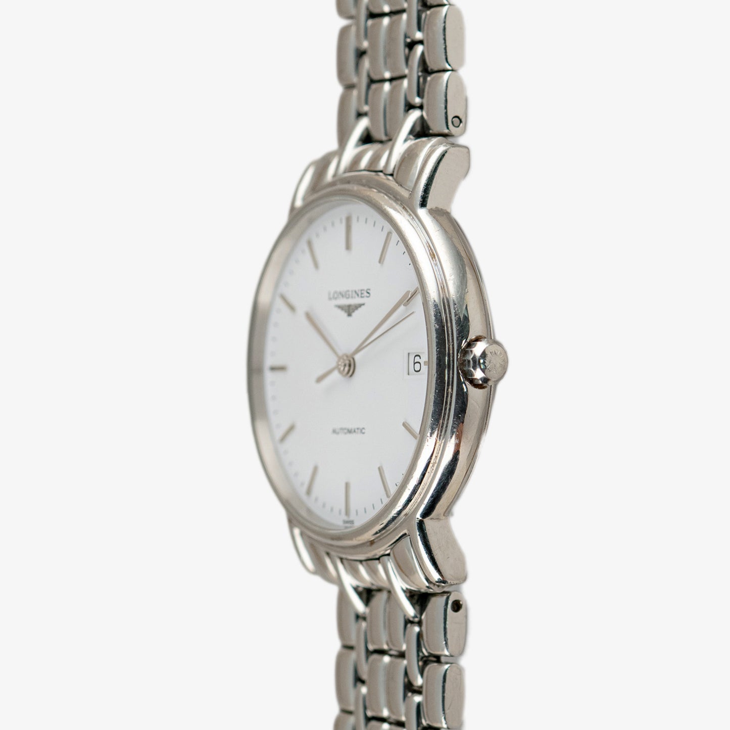 Longines Présence Automatic White Dial Date 38mm