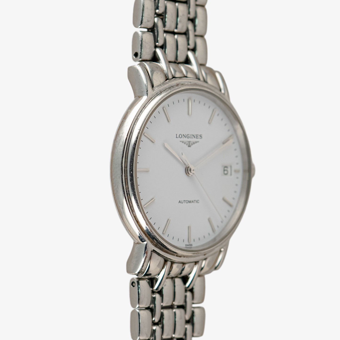 Longines Présence Automatic White Dial Date 38mm