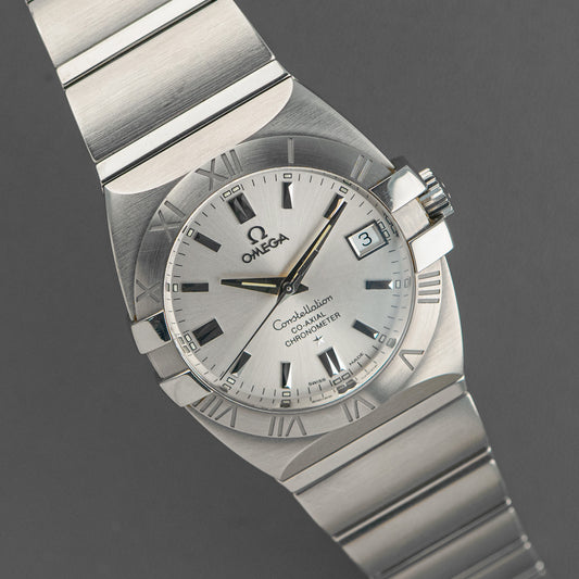 Omega Constellation Double Eagle Automatic Silver Dial 38mm
