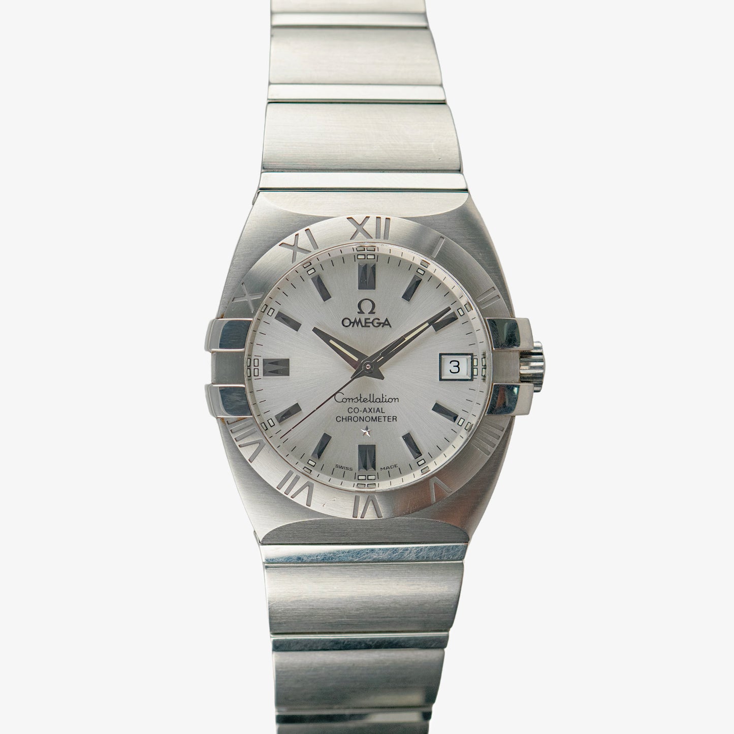 Omega Constellation Double Eagle Automatic Silver Dial 38mm