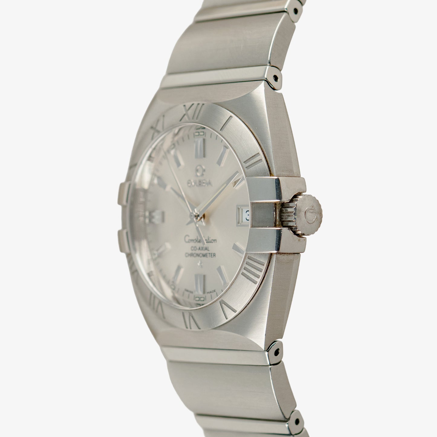 Omega Constellation Double Eagle Automatic Silver Dial 38mm