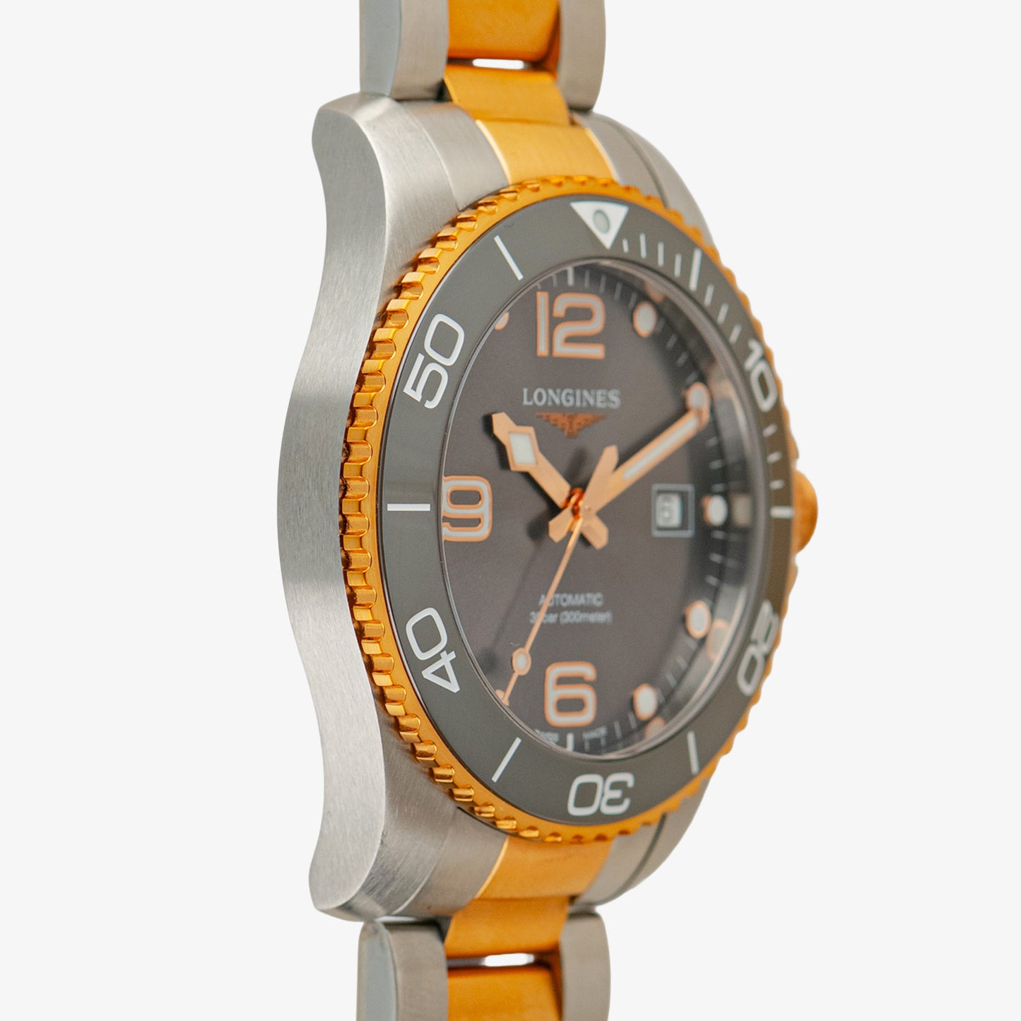 Longines HydroConquest Automatic Two-Tone Gray Dial 43mm