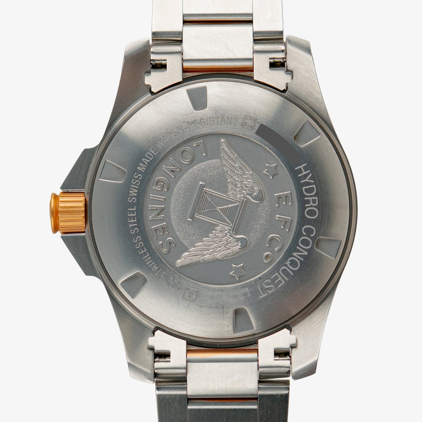 Longines HydroConquest Automatic Two-Tone Gray Dial 43mm