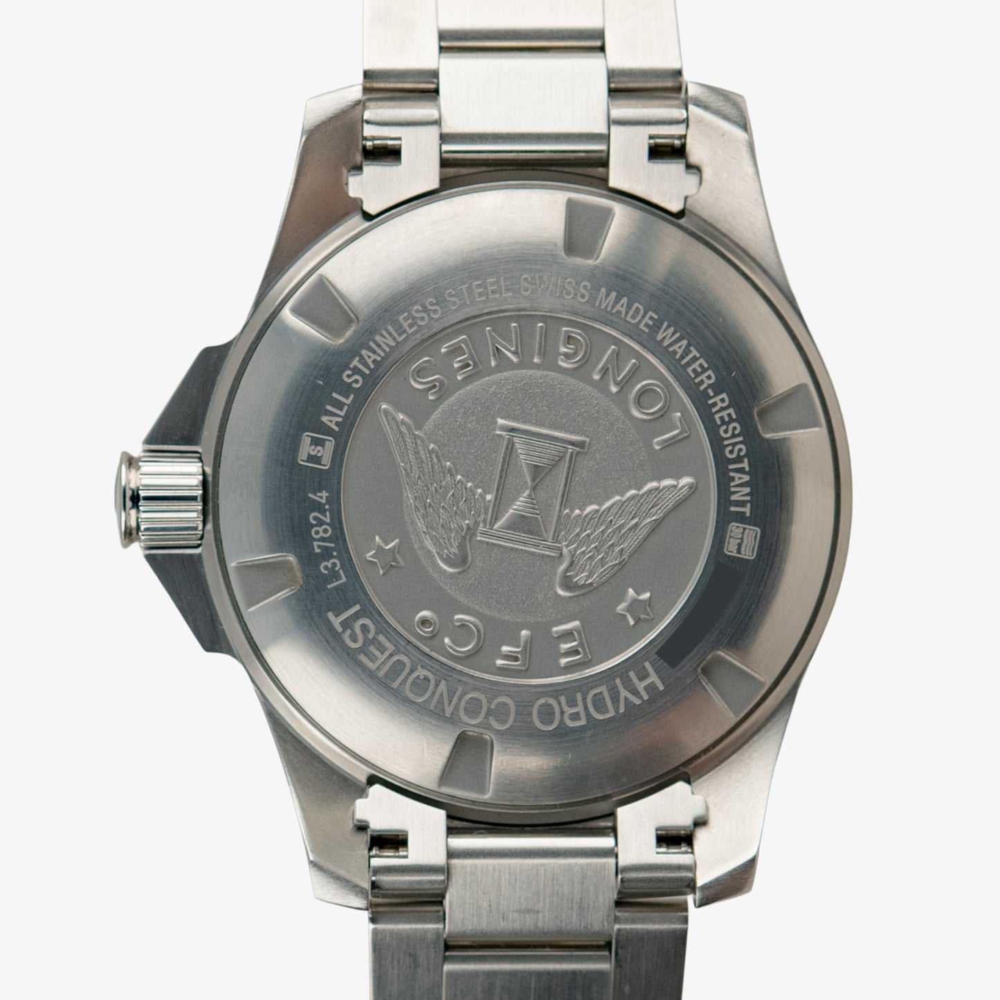 Longines HydroConquest Automatic Gray Sunburst Dial 43mm