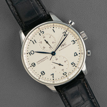 IWC Portugieser Automatic Chronograph Silver Dial 41mm