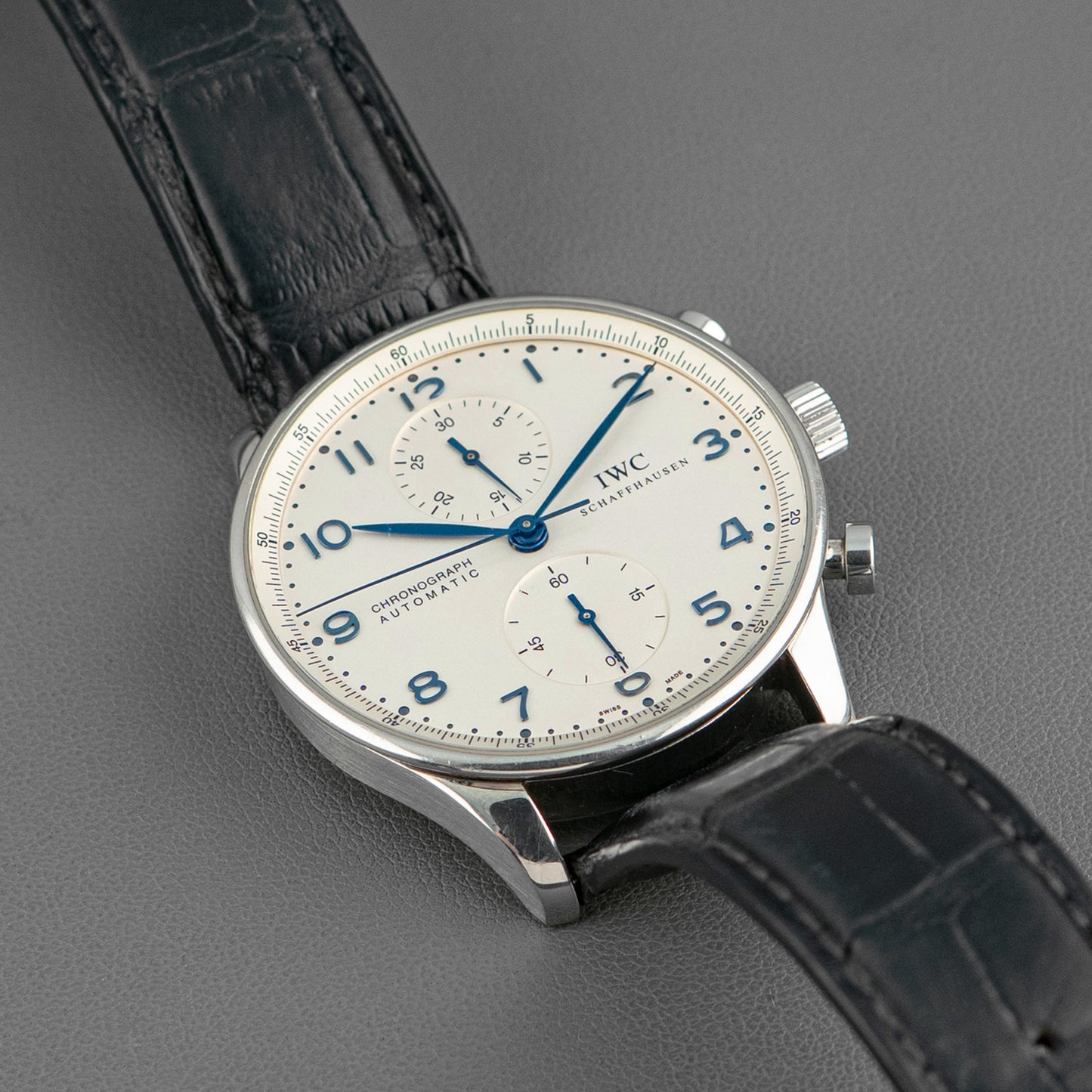 IWC Portugieser Automatic Chronograph Silver Dial 41mm
