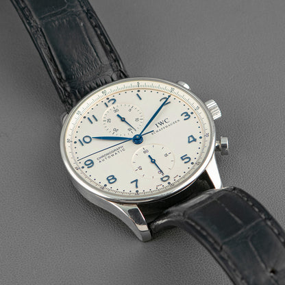 IWC Portugieser Automatic Chronograph Silver Dial 41mm