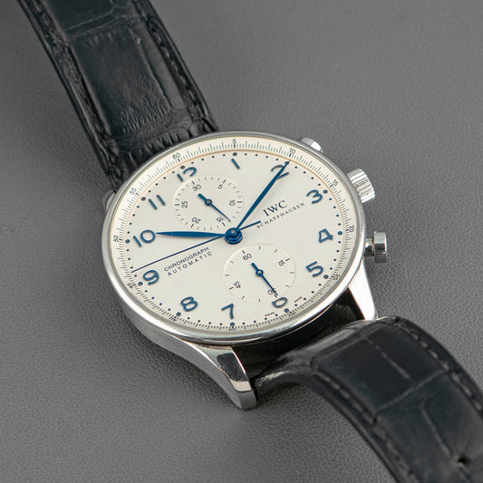IWC Portugieser Automatic Chronograph Silver Dial 41mm