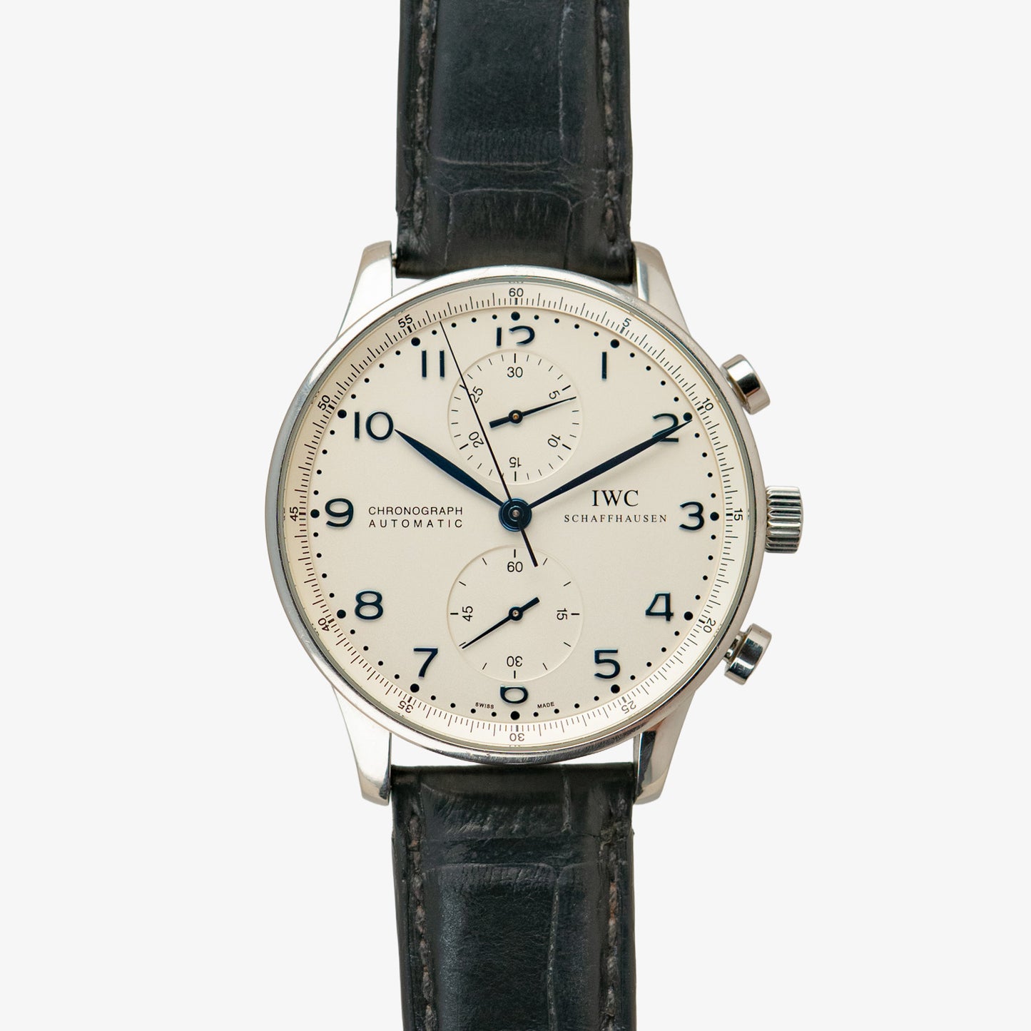 IWC Portugieser Automatic Chronograph Silver Dial 41mm