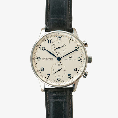 IWC Portugieser Automatic Chronograph Silver Dial 41mm