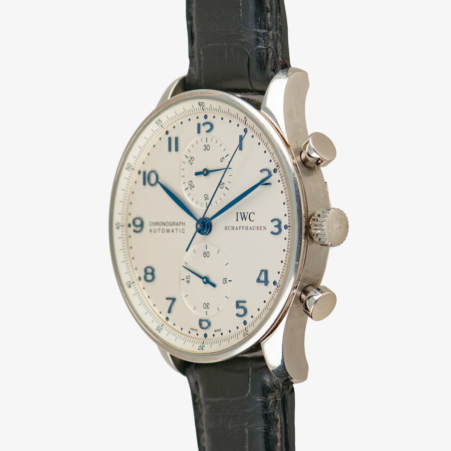 IWC Portugieser Automatic Chronograph Silver Dial 41mm
