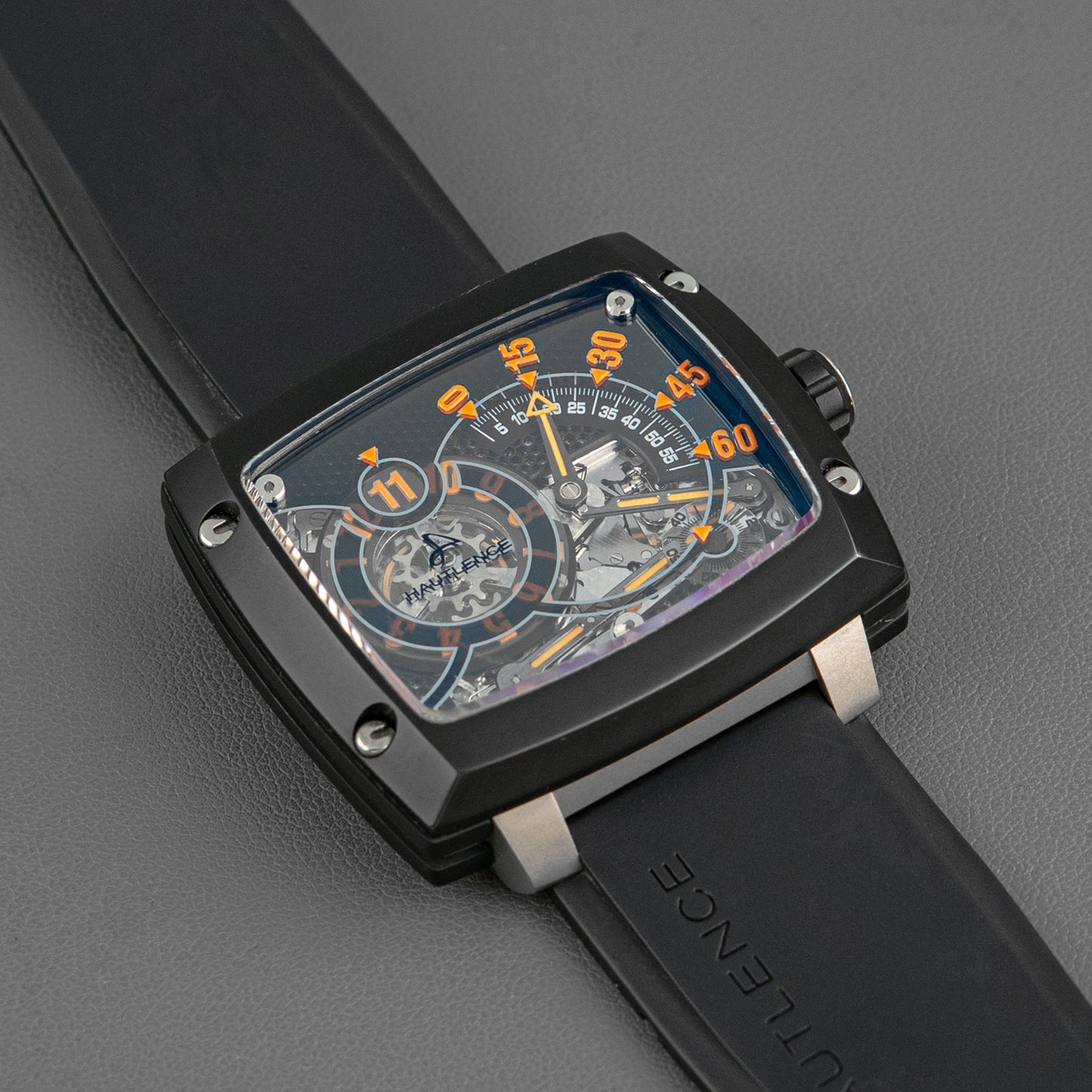 Hautlence Avant-Garde Automatic Titanium Skeleton Dial 44mm