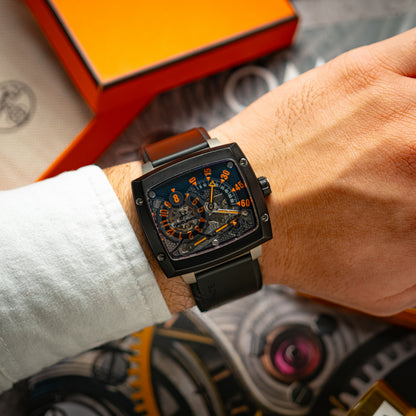 Hautlence Avant-Garde Automatic Titanium Skeleton Dial 44mm