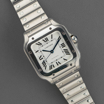 Cartier Santos de Cartier Medium Automatic White Dial 35mm