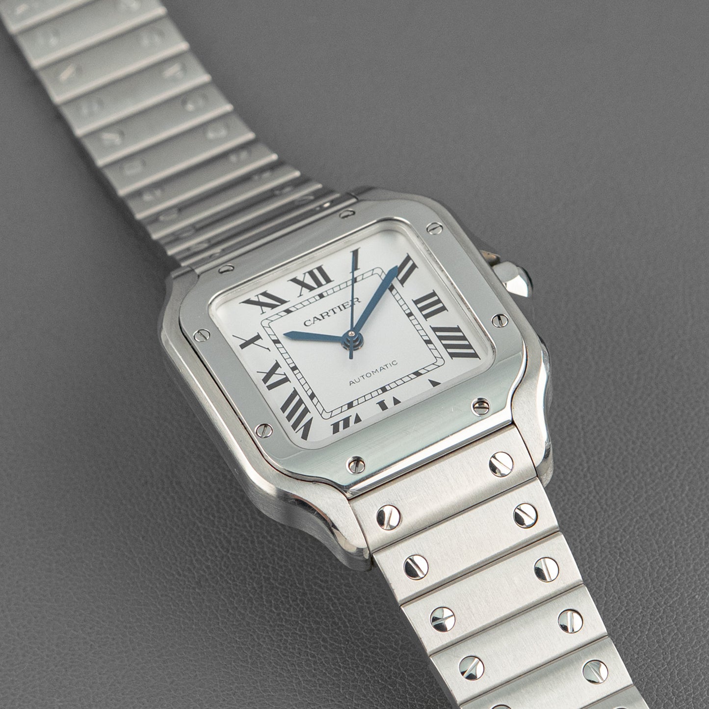 Cartier Santos de Cartier Medium Automatic White Dial 35mm