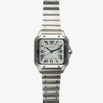 Cartier Santos de Cartier Medium Automatic White Dial 35mm