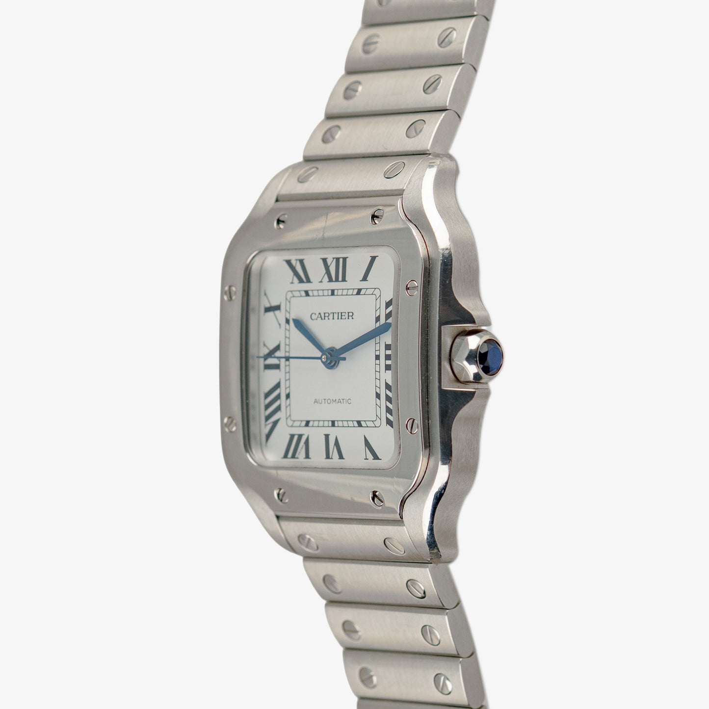 Cartier Santos de Cartier Medium Automatic White Dial 35mm