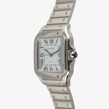 Cartier Santos de Cartier Medium Automatic White Dial 35mm