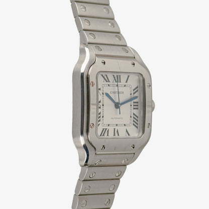Cartier Santos de Cartier Medium Automatic White Dial 35mm