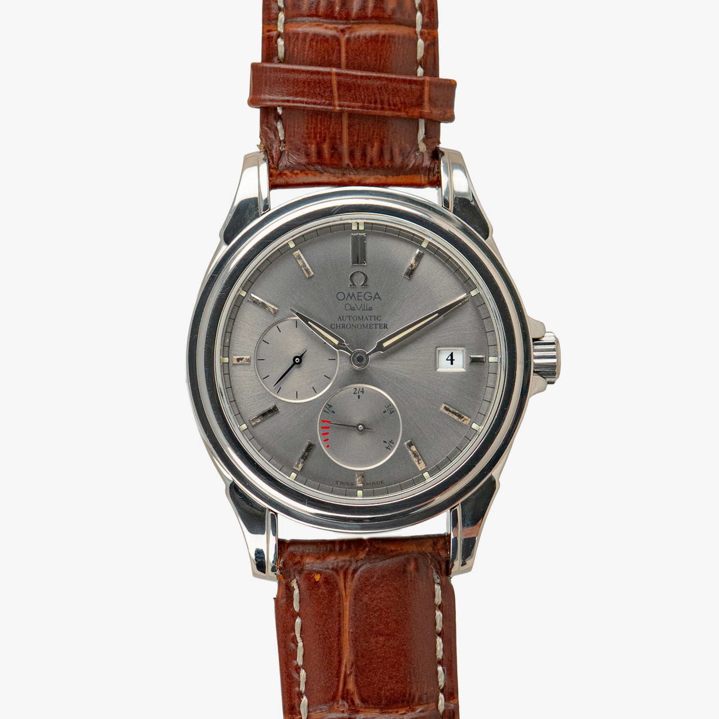 Omega De Ville Automatic Power Reserve Gray Dial 39mm