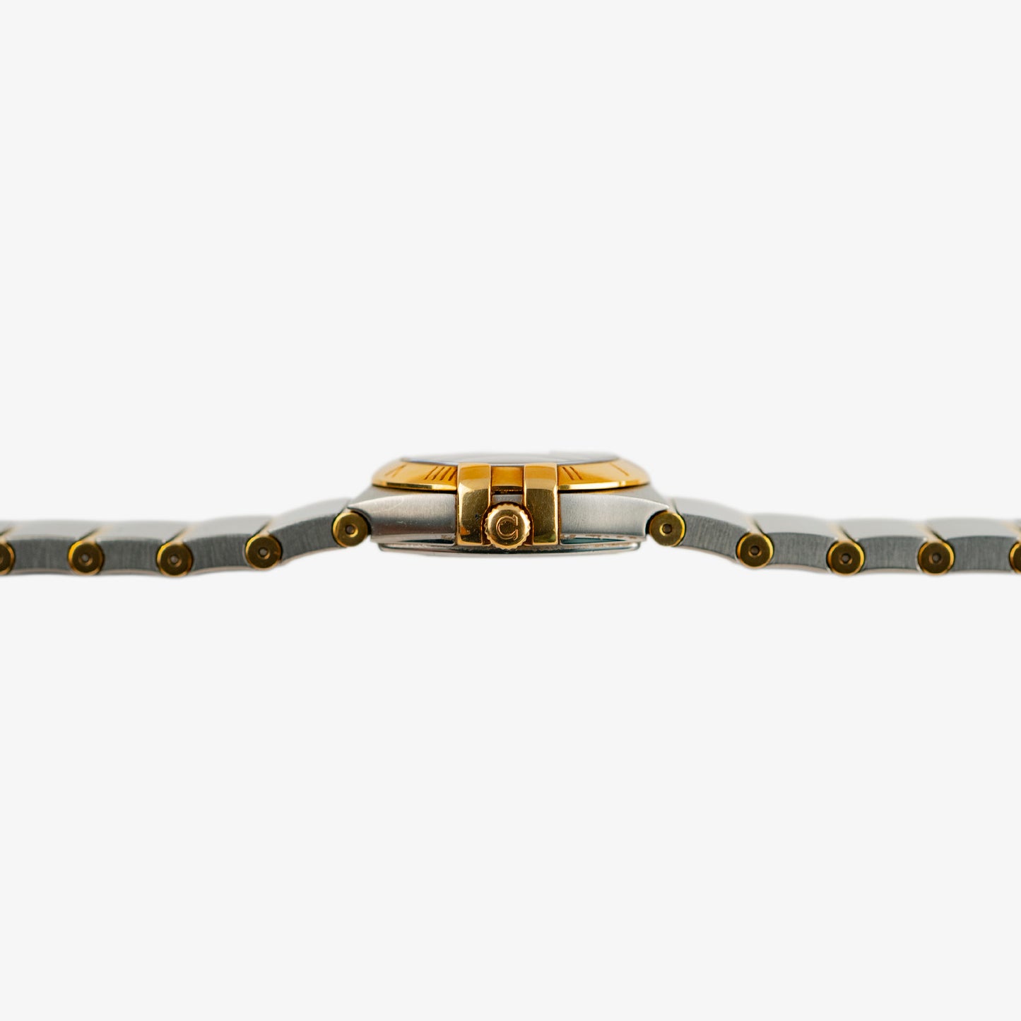 Omega Constellation Quartz Two-Tone Mother of Pearl Dial 24mm