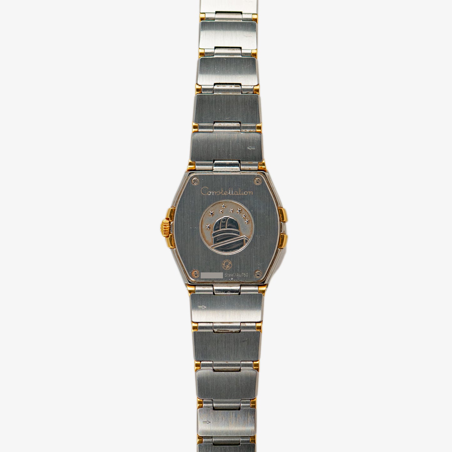 Omega Constellation Quartz Two-Tone Mother of Pearl Dial 24mm