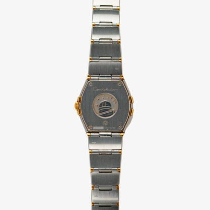Omega Constellation Quartz Two-Tone Mother of Pearl Dial 24mm