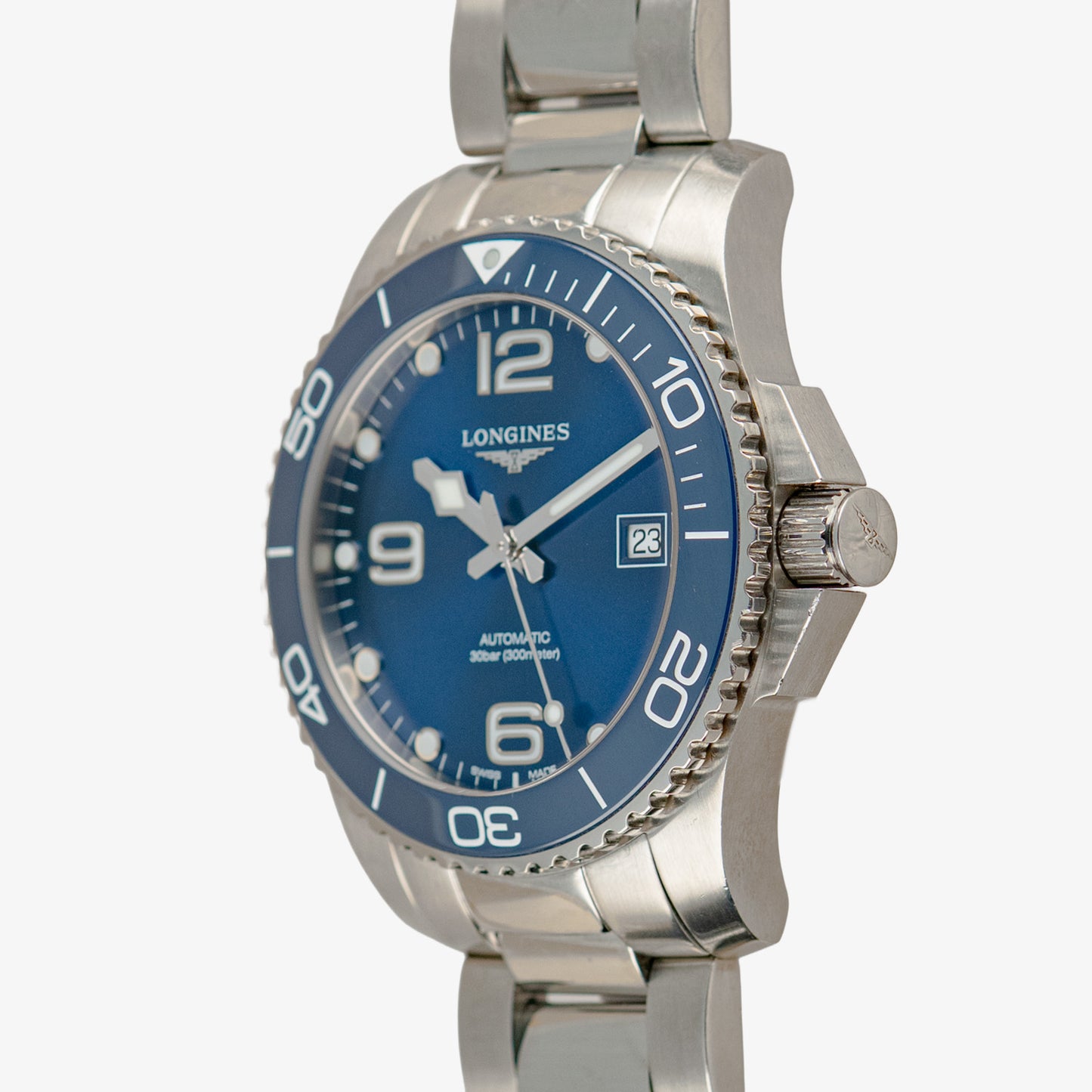 Longines HydroConquest Automatic Blue Sunburst Dial 41mm
