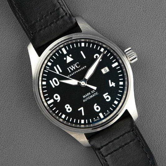 IWC Pilot's Watch Mark XX Automatic Black Dial 40mm