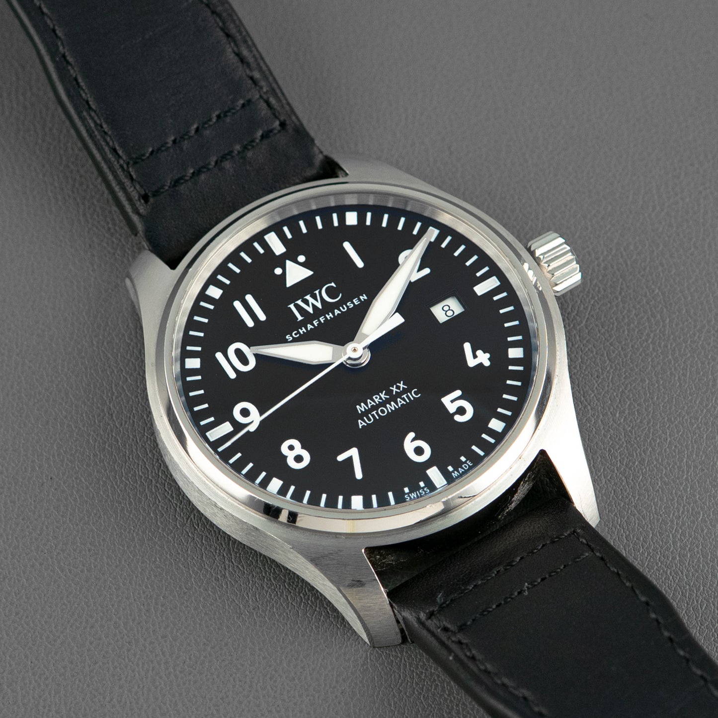 IWC Pilot's Watch Mark XX Automatic Black Dial 40mm