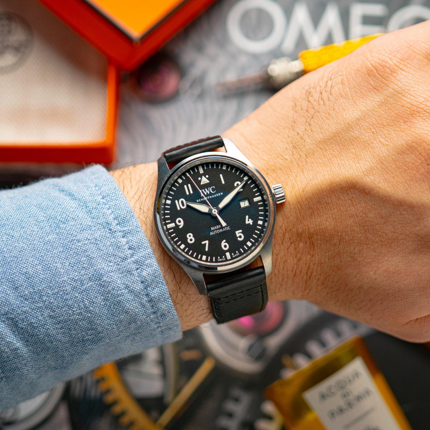 IWC Pilot's Watch Mark XX Automatic Black Dial 40mm