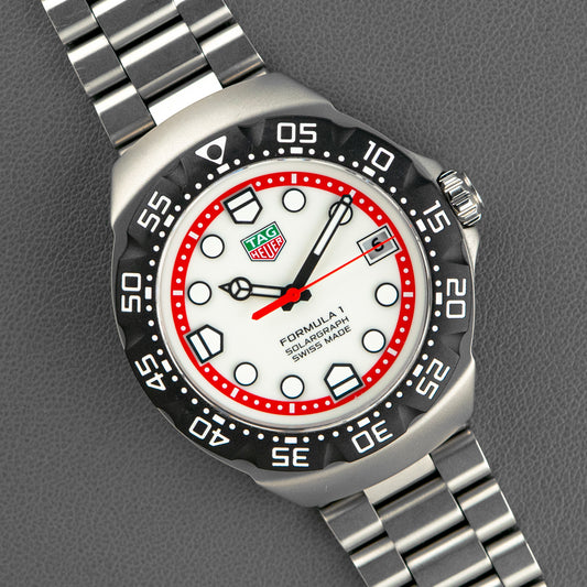 TAG Heuer Formula 1 Solargraph Silver Dial 38mm