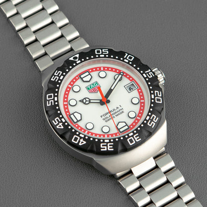 TAG Heuer Formula 1 Solargraph Silver Dial 38mm
