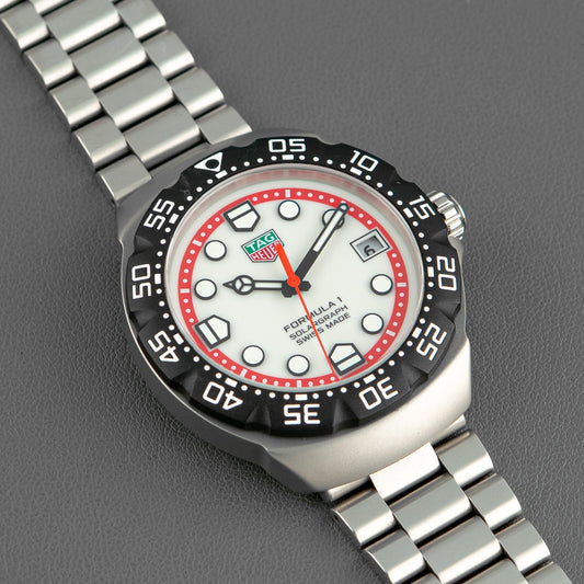 TAG Heuer Formula 1 Solargraph Silver Dial 38mm