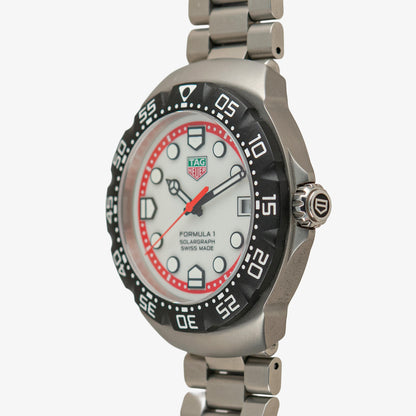 TAG Heuer Formula 1 Solargraph Silver Dial 38mm